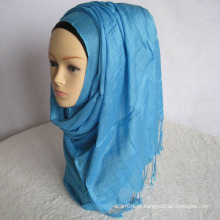 Twist fringe simples viscose hijab